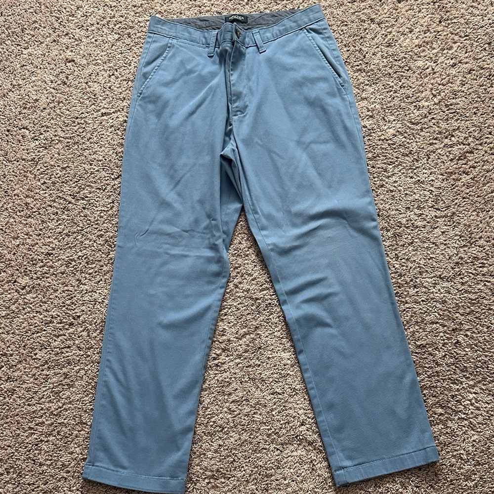 Nautica Men's Sky Blue Khakis